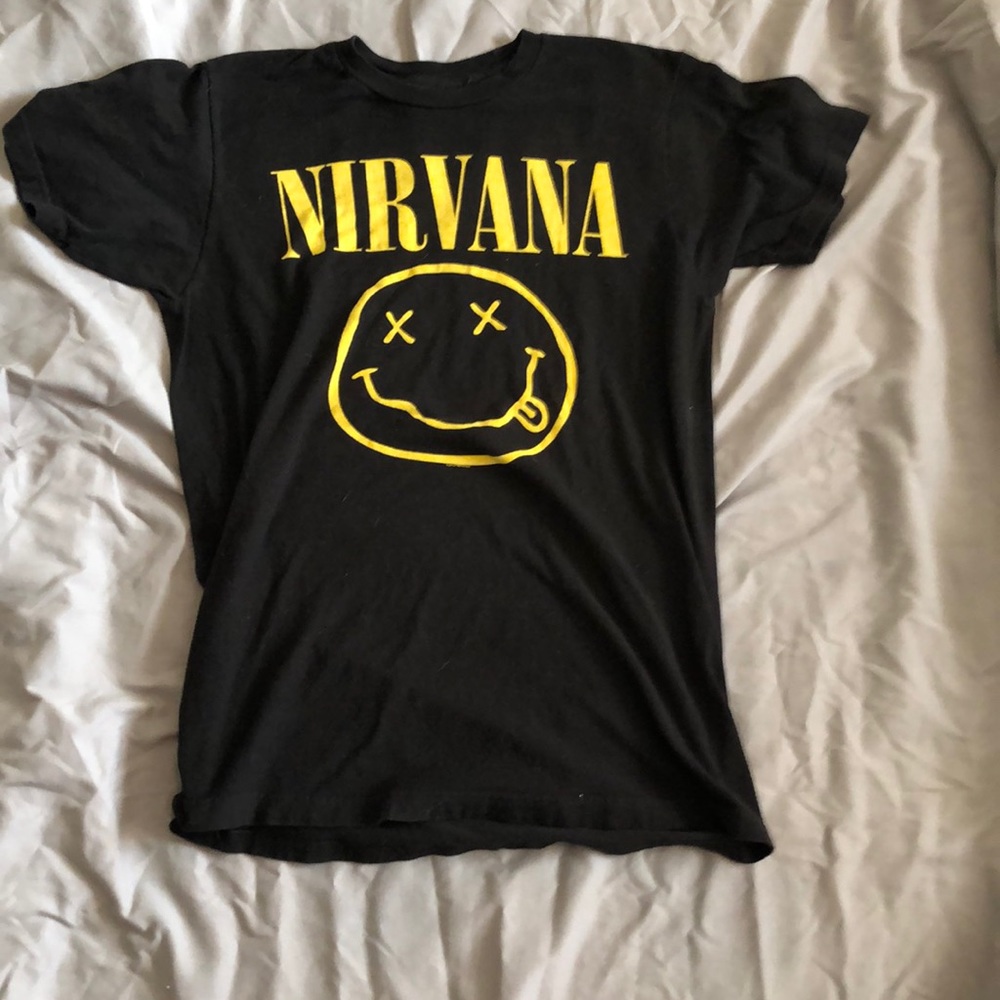Black nirvana tee